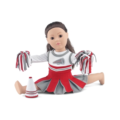 18 Inch Cheerleader Outfit to Support the Villinova Team Made -   Hong  Kong