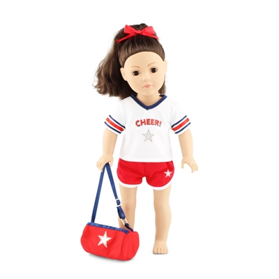 : American Girl New York Jets Cheer Uniform 18 inch Doll